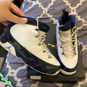 Jordan Retro 9 University Blue Preschool